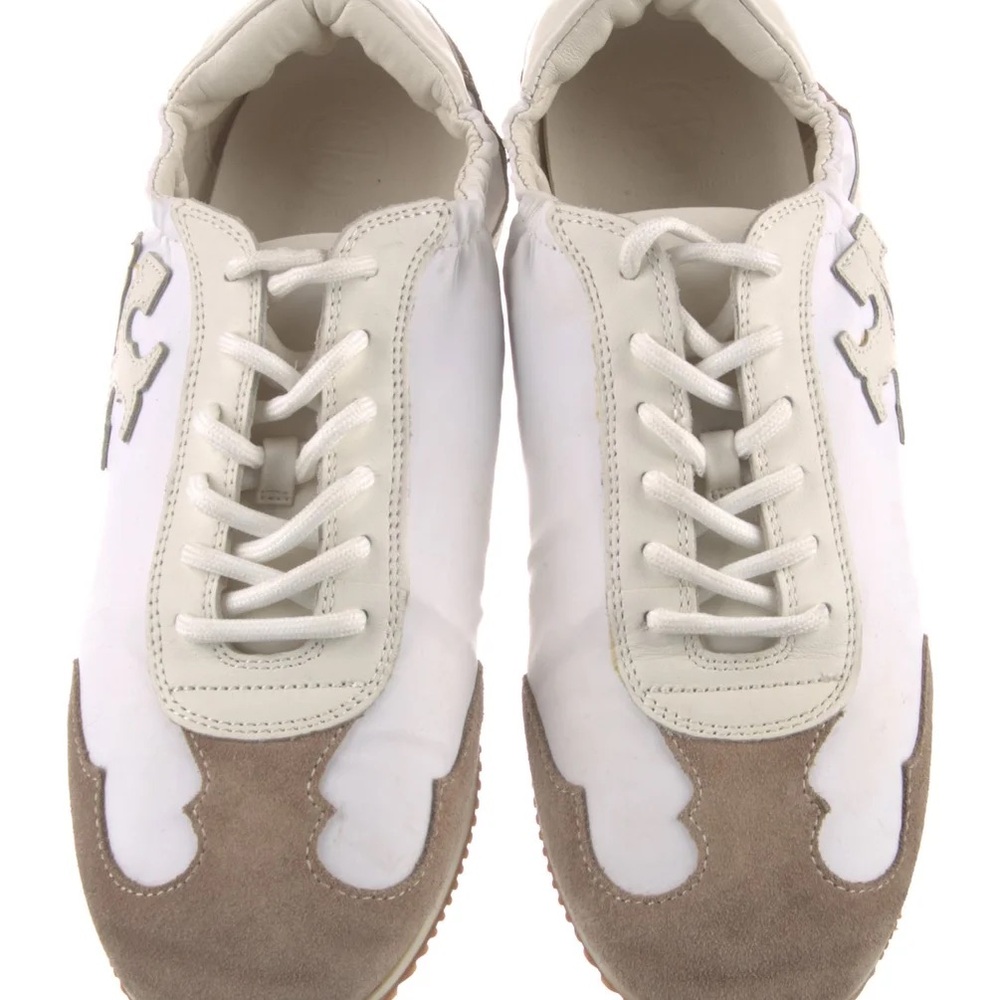 Tory Burch Beige and Brown Women's Sneakers - Picture 3 of 4